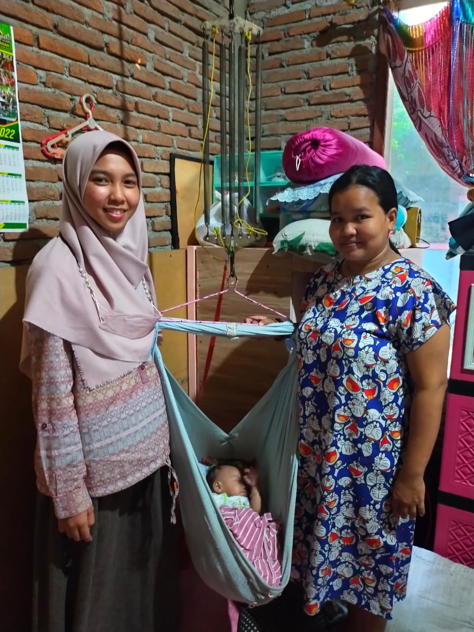 Pertemuan pertama dengan Adek Haidar